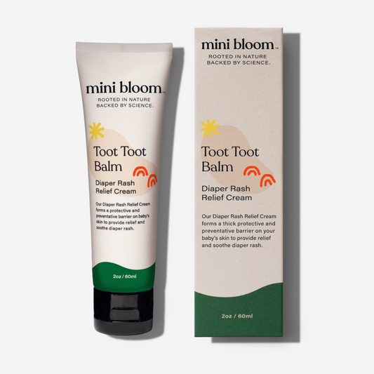 Toot Toot Balm - Diaper Rash Relief Cream by Mini Bloom