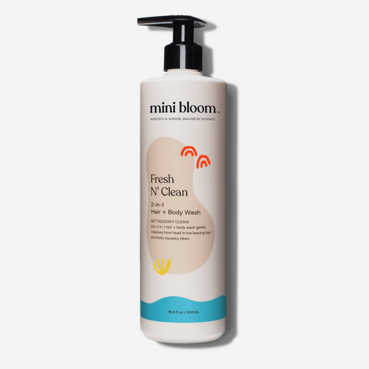 Fresh N Clean 2-N-1 Hair and Body Wash by Mini Bloom