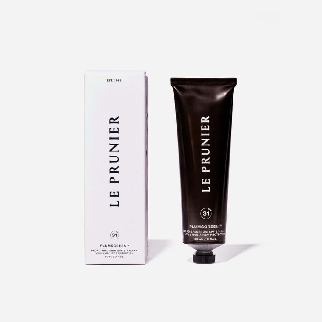 Le Prunier Plumscreen anti-aging sunscreen plum beauty oil clean organic broad spectrum sun protection Botā France UK