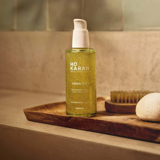 Ho Karan Green Fizz Face Cleanser — effervescent CBD hemp face wash | Botā