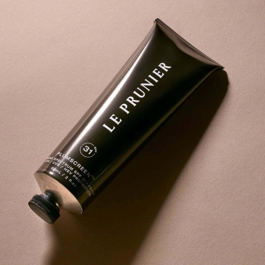 Le Prunier Plumscreen Broad Spectrum SPF 31 — sheer plum-powered mineral sunscreen | Botā
