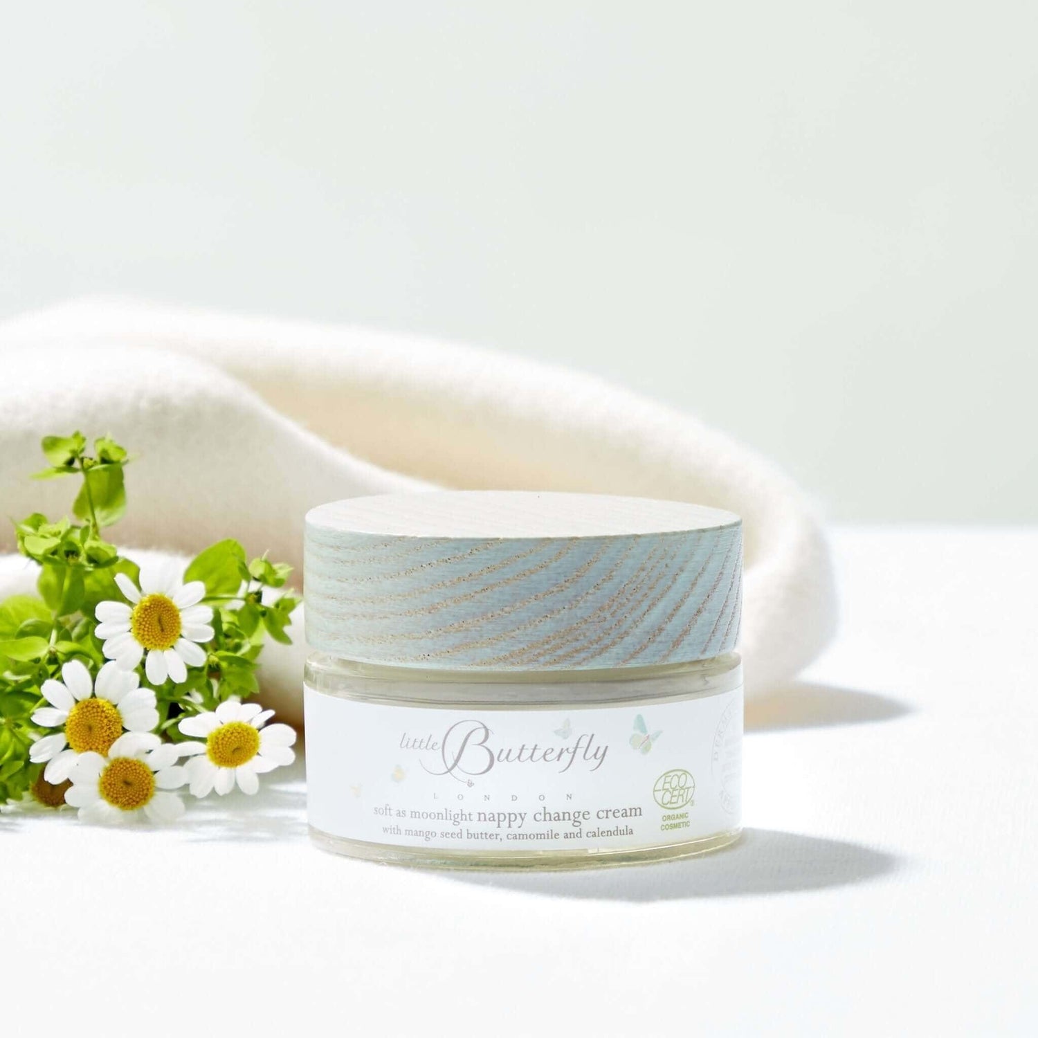 Little Butterfly Soft As Moonlight nappy change cream for nappy rash | Non-toxic baby wellness products | Botā