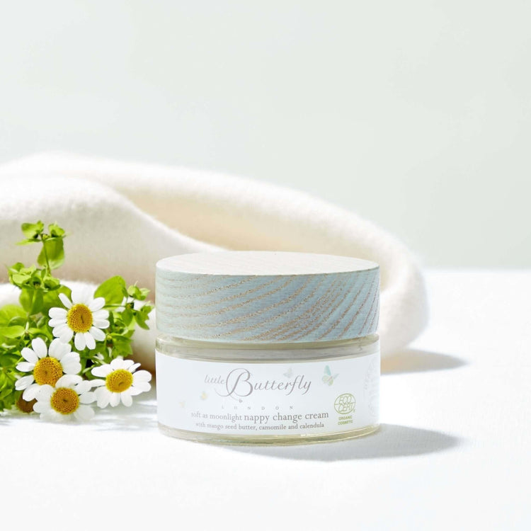 Little Butterfly Soft As Moonlight Nappy Change Cream Children | Botā natural skincare.