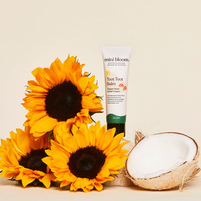 Mini Bloom Toot Toot Balm - Diaper Rash Relief Cream Children | Botā natural skincare.